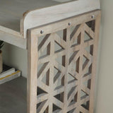 Palace Window two drawer console table
