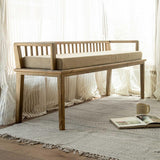 Lei pan cushion seated bench - ellementry