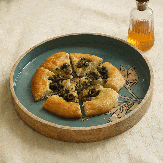 Iris Round Tray