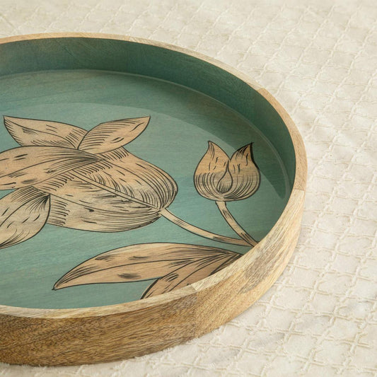 Iris Round Tray