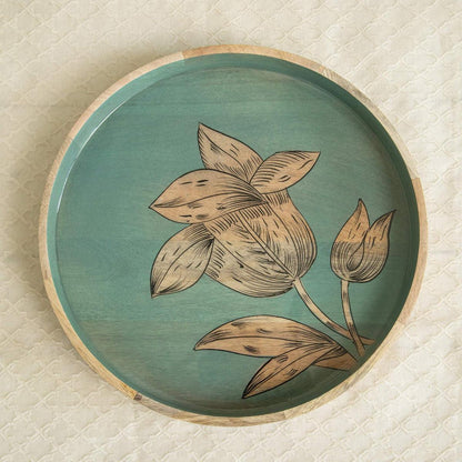 Iris Round Tray