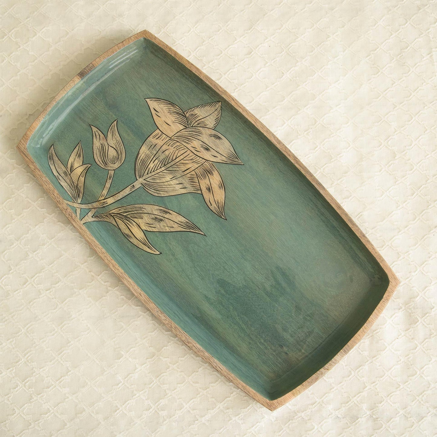 iris large serving platter