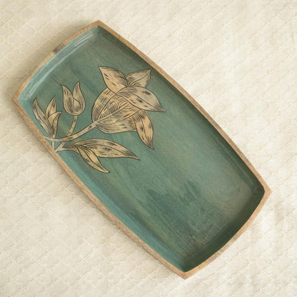 iris large serving platter