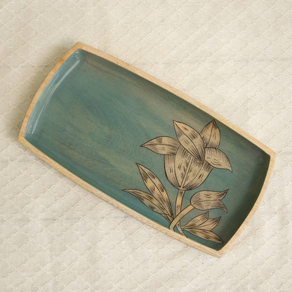 Iris serving platter - small