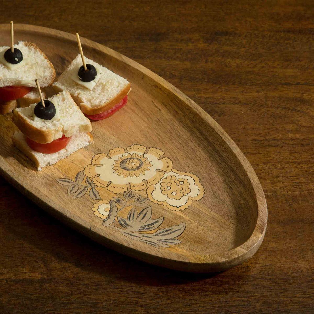 Fleur D'or Platter Small