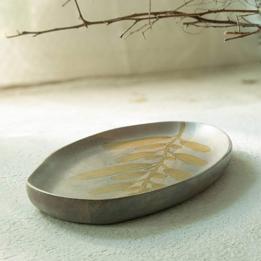 Wisteria Yellow Platter - Small