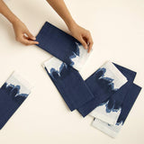 Elevating Blue Napkin Set of Six - ellementry