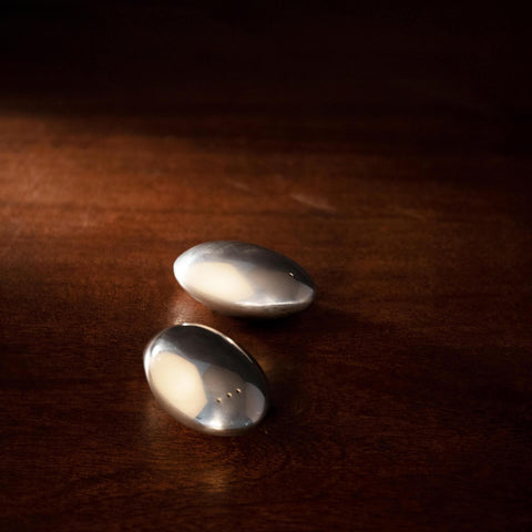 Brass Salt & Pepper Shaker Mouse Silver - ellementry