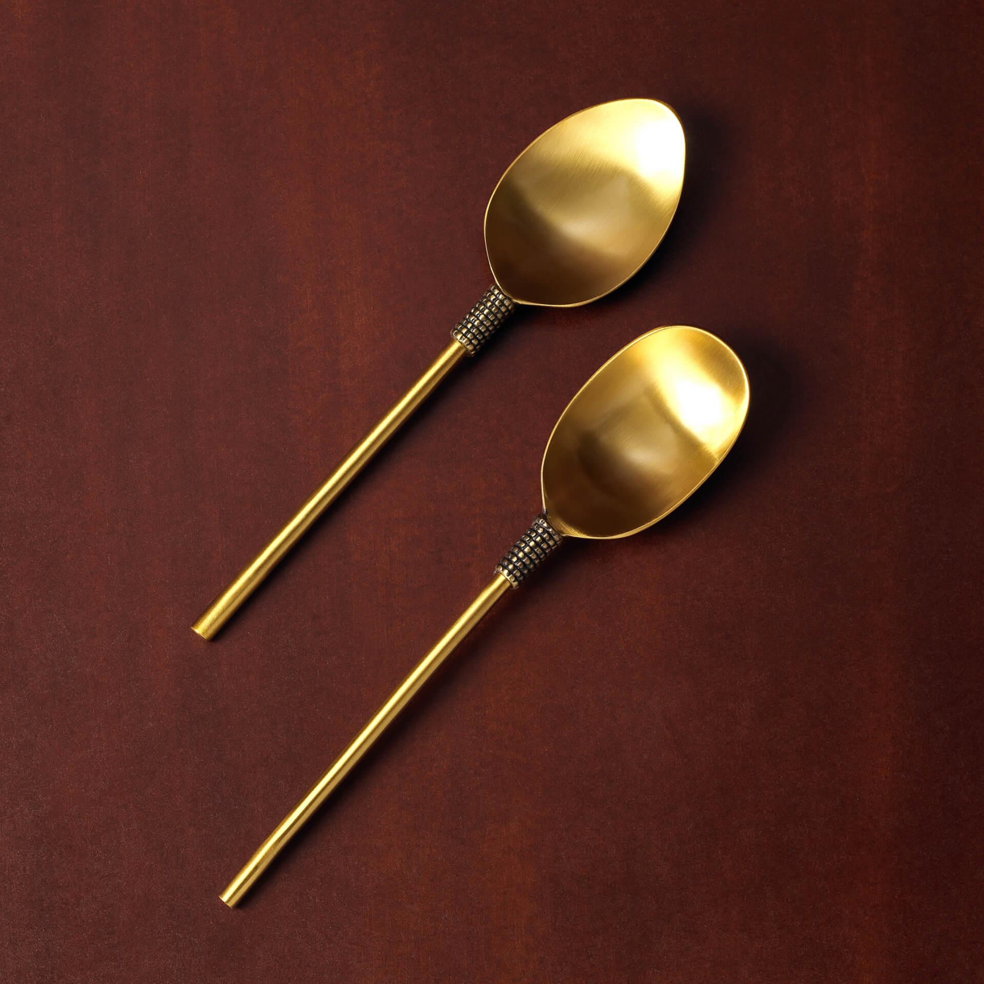 Masai Gold Serving Set