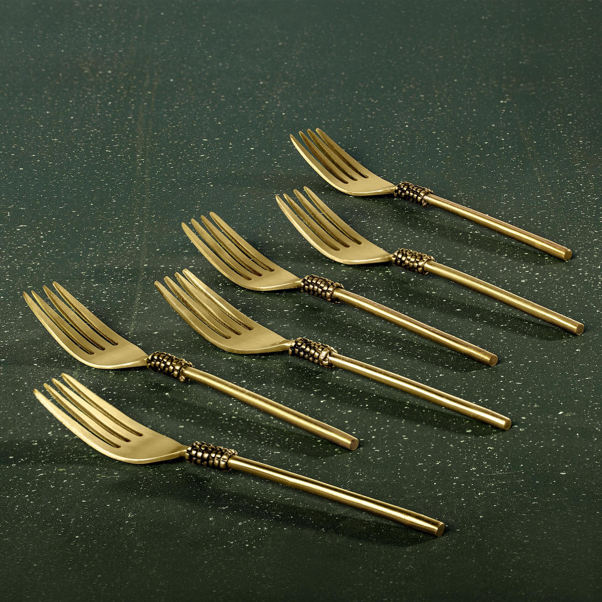 Masai Table Fork Set of 6