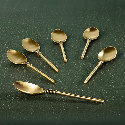 Masai Tea Spoon Set of 6 - ellementry