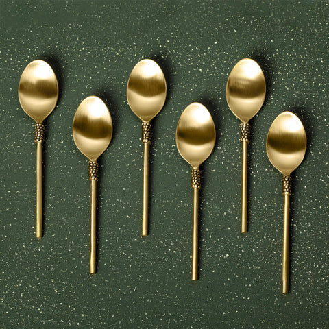 Masai Tea Spoon Set of 6 - ellementry