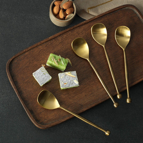 Sophiya Dessert Spoon Set of 4 - ellementry