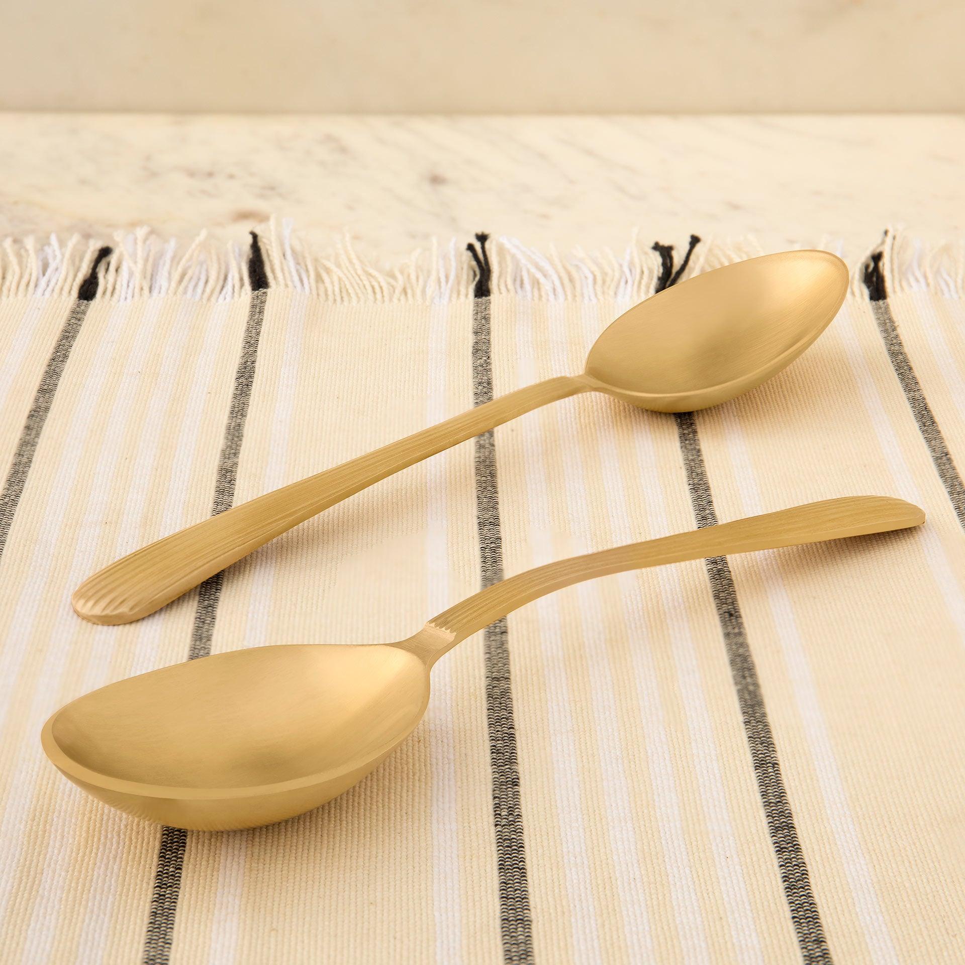 Celestial Brass Veg & Curry Set of 2