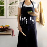 Kitchen Warrior Apron (Black) - ellementry