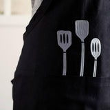 Kitchen Warrior Apron (Black) - ellementry