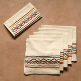 Calico White Napkin (Set of 6) - ellementry