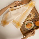 Mango Mojito Border 100% Cotton Napkin Set of 6 - ellementry