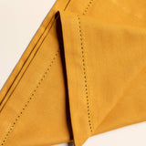 Mustard 100% Cotton Napkin Set of 6 - ellementry