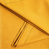 Mustard 100% Cotton Napkin Set of 6 - ellementry