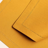 Mustard 100% Cotton Placemat Set of 6 - ellementry
