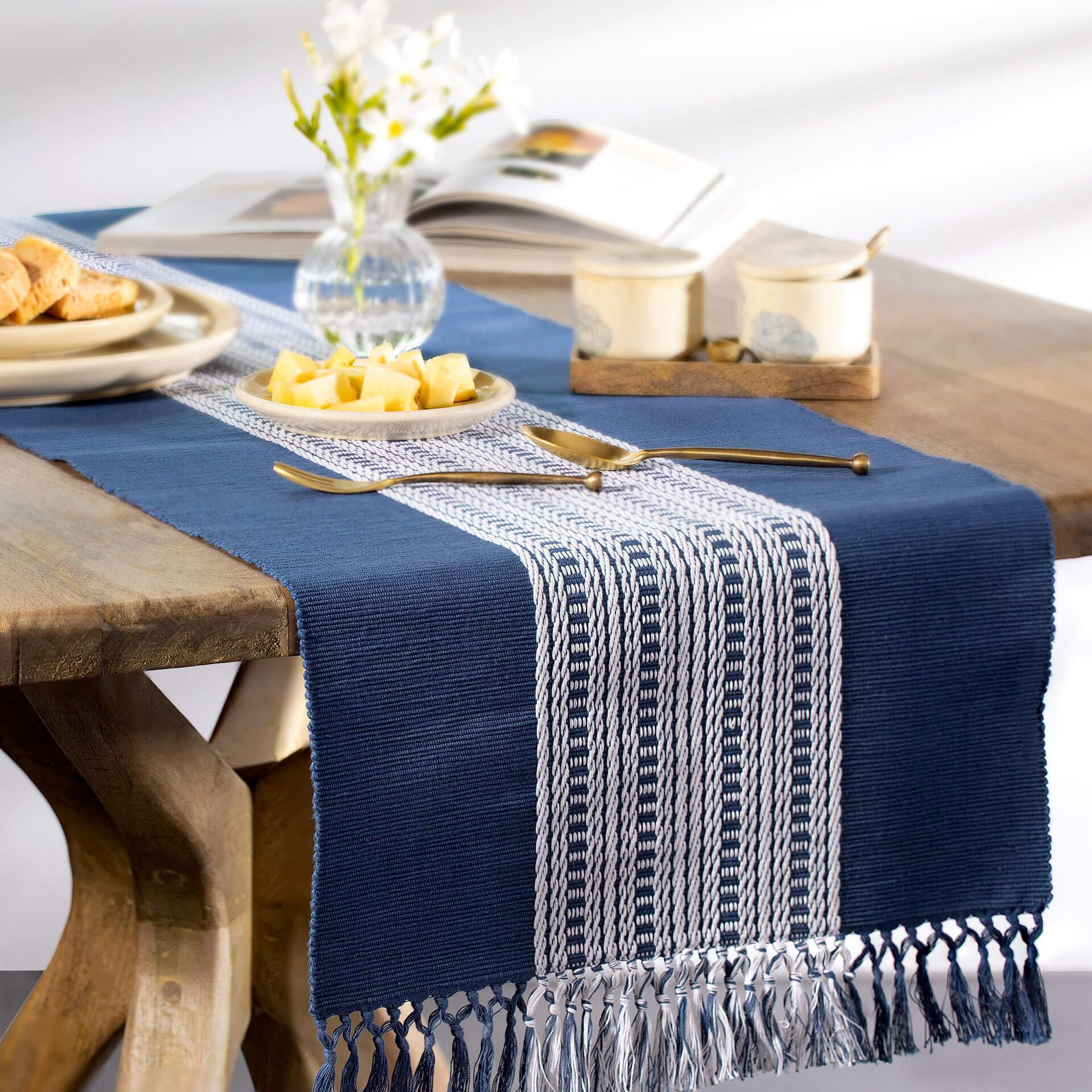 Aksa 100% Cotton Table Runner