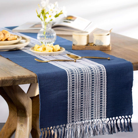 Aksa 100% Cotton Table Runner - ellementry