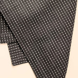 Pinstriped 100% Cotton Napkin Set of 6 (Charcoal Grey) - ellementry