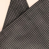 Pinstriped 100% Cotton Napkin Set of 6 (Charcoal Grey) - ellementry