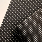 Pinstriped 100% Cotton Placemat Set of 6 (Charcoal Grey) - ellementry