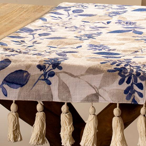 Tropical Paradise Linen Table Runner