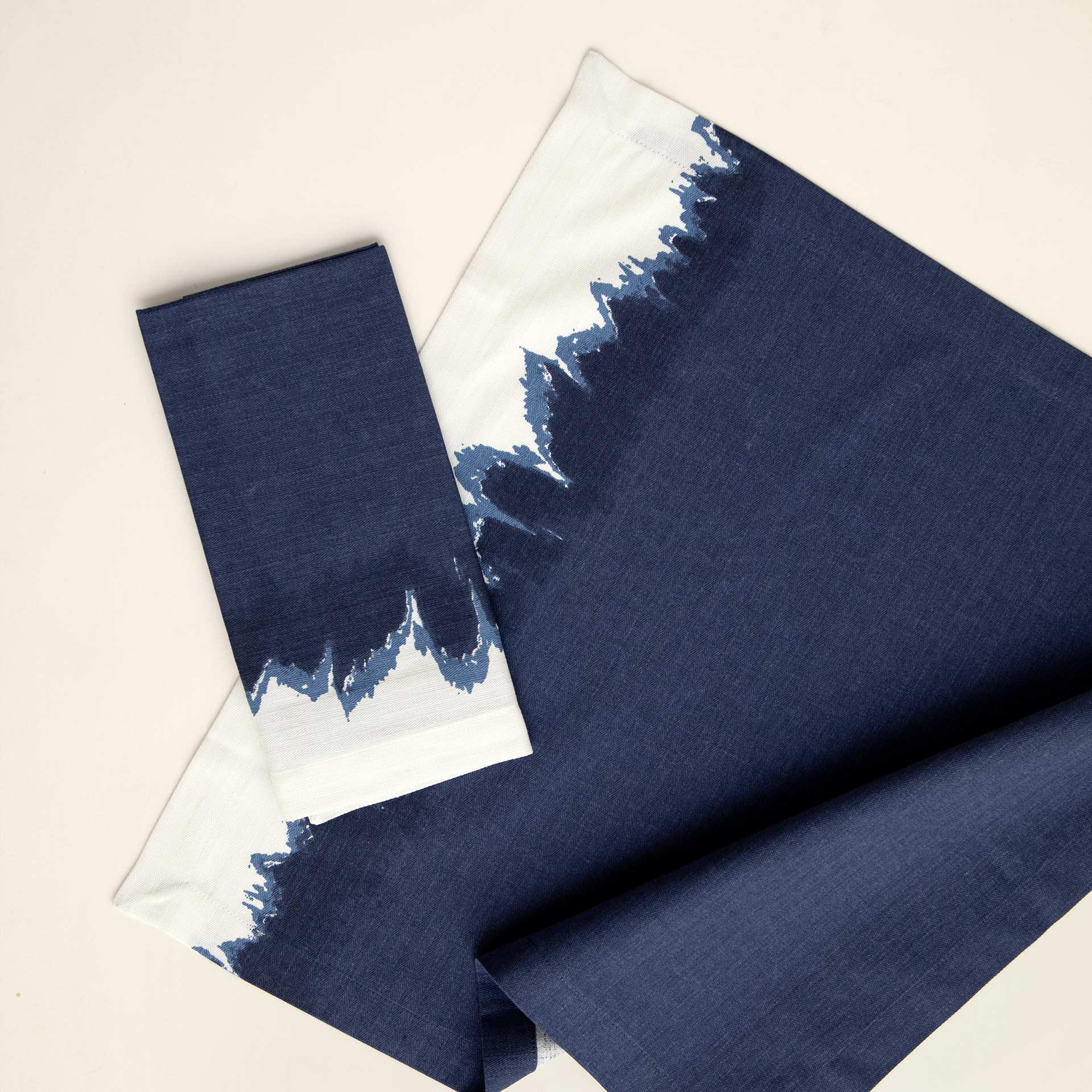 Elevating Blue Napkin Set of Six