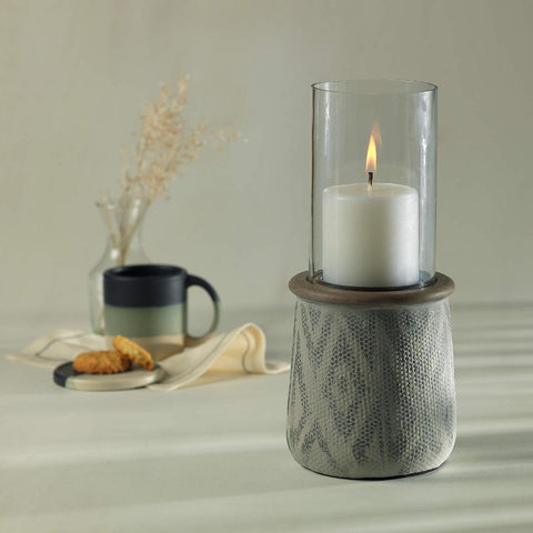 Akoda Candle Stand Large - Ecomix - ellementry