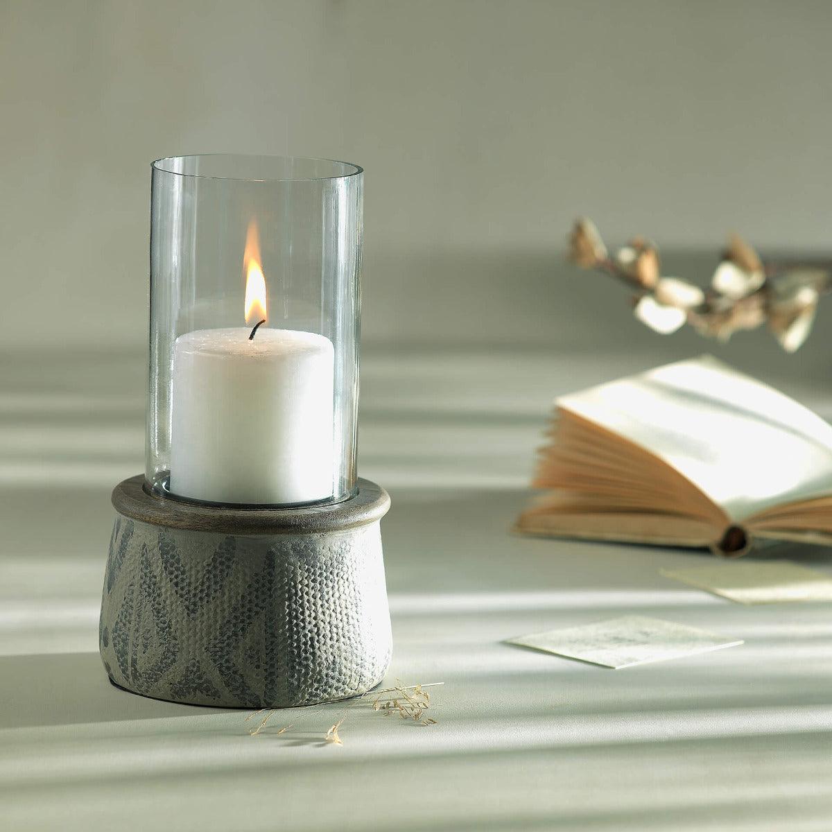 Akoda Candle Stand Small- Ecomix - ellementry