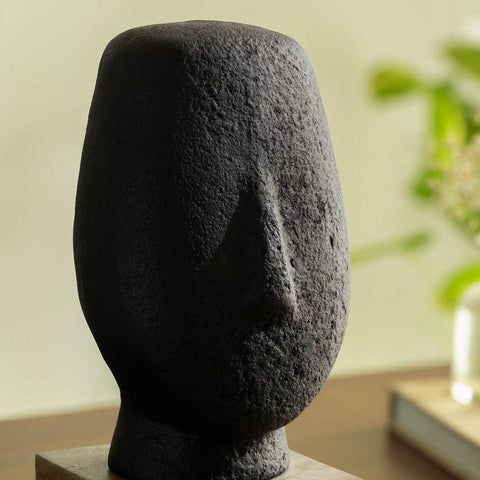 Firm Face Ecomix Sculpture - Black - ellementry