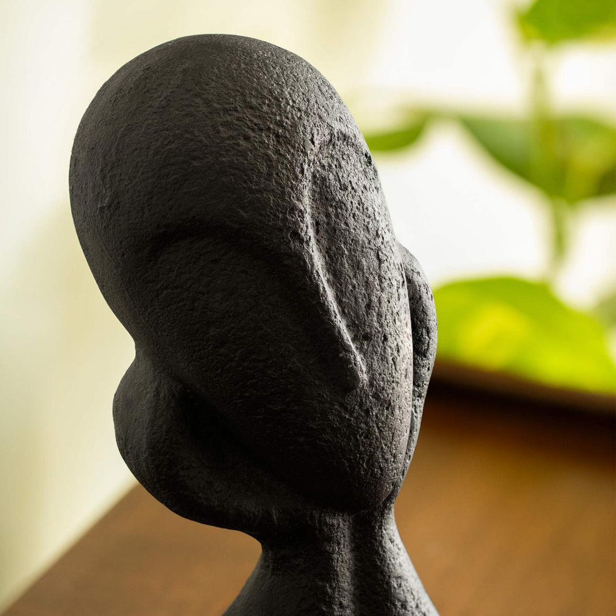 Spellbound Face Ecomix Sculpture - Black