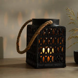 Jharoka Lantern- Black - ellementry