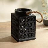 Jharoka Lantern- Black - ellementry