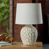 Pebble Pot Lamp With Shade- Ecomix - ellementry