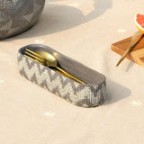 Akoda Grey Ecomix Rectangle Cutlery Stand - ellementry