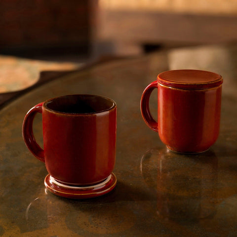 Picante Coffee Mug Set of Two (With Lid) - ellementry