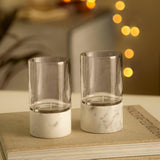 Milky Way Votive Set of 2 with 2 T-lights - ellementry
