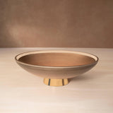 gold glass bowl- small - ellementry