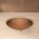 gold glass bowl- small - ellementry