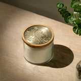 Lavender Vanilla Glass Jar Wax Candle (3 Wick) - ellementry