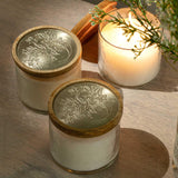 Lavender Vanilla Glass Jar Wax Candle (3 Wick) - ellementry