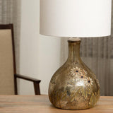Muse Glass Lamp With Shade - ellementry