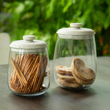 Farmhouse Flair Glass Jar - Large - ellementry