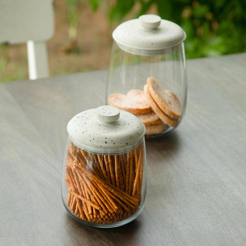 Farmhouse Flair Glass Jar - Small - ellementry