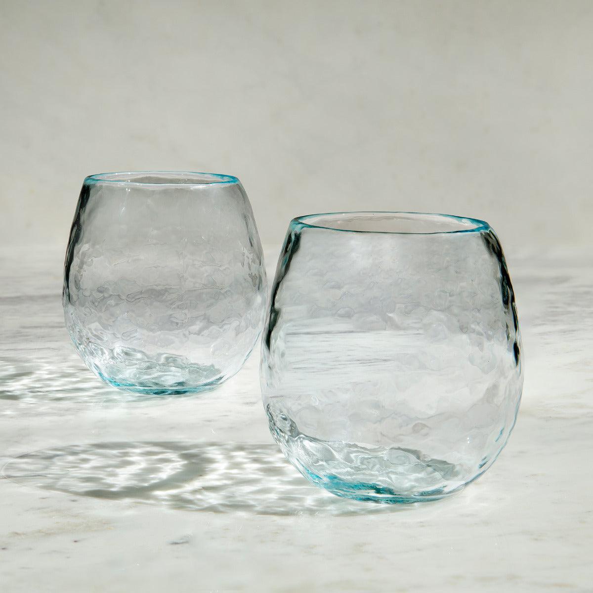 Quoise Glass Tumbler Set of 2 (Round)